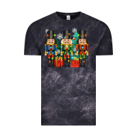 Cloud Black christmas natcrackers Vintage Tee - Zillion Design Studio