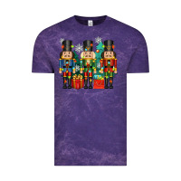 Cloud Purple christmas natcrackers Vintage Tee - Zillion Design Studio