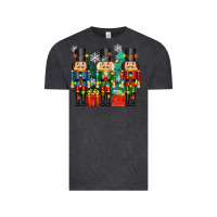 Vintage Black christmas natcrackers Vintage Tee - Zillion Design Studio