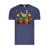 Vintage Denim christmas natcrackers Vintage Tee - Zillion Design Studio