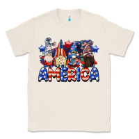 Natural America gnomes 4th of July Classic Tee - CowGirlArtShop