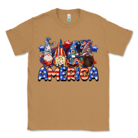 Toasted Coconut America gnomes 4th of July Classic Tee - CowGirlArtShop