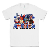 White America gnomes 4th of July Classic Tee - CowGirlArtShop