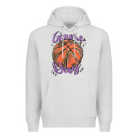 Dove Grey game day Premium Hoodie - MaliasSmallBusiness