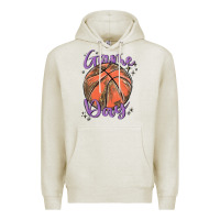 Oatmeal Heather game day Premium Hoodie - MaliasSmallBusiness