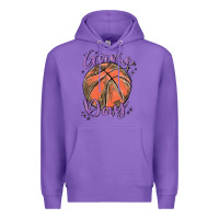 Purple game day Premium Hoodie - MaliasSmallBusiness