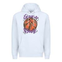 White game day Premium Hoodie - MaliasSmallBusiness