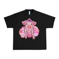 Black balerina pig with tutu Urban Heavy Tee - RanaPortraitStore