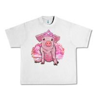Lunar Rock balerina pig with tutu Urban Heavy Tee - RanaPortraitStore