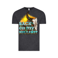 Vintage Black back on my bullshit Vintage Tee - texasbilliewilder