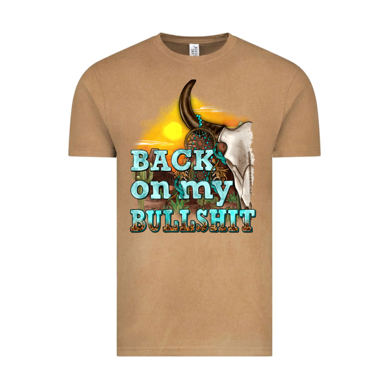 Back On My Bullshit Vintage Tee by texasbilliewilder | Teevron