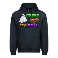 Navy creep it real Urban Hoodie - BundleAndBundleShop