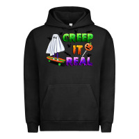Pigment Black creep it real Urban Hoodie - BundleAndBundleShop