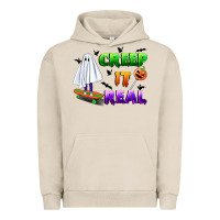 Pigment French Oak creep it real Urban Hoodie - BundleAndBundleShop