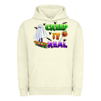 Pigment Pistachio creep it real Urban Hoodie - BundleAndBundleShop