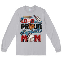 Moon Dust loud and proud baseball mom Long Sleeve Tee - Zillion Design Studio