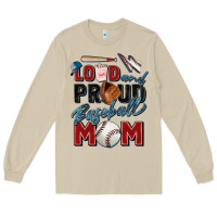 Mushroom loud and proud baseball mom Long Sleeve Tee - Zillion Design Studio