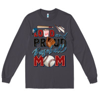 Smoke loud and proud baseball mom Long Sleeve Tee - Zillion Design Studio