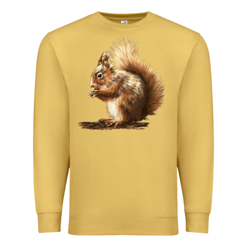 Squirrels Premium Sweatshirt by LillyAllenDesigns | Teevron