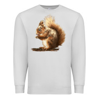Dove Grey Squirrels Premium Sweatshirt - LillyAllenDesigns