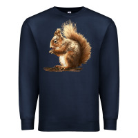 Navy Squirrels Premium Sweatshirt - LillyAllenDesigns