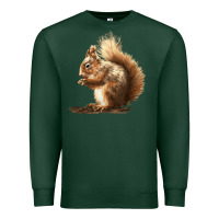 Sports Green Squirrels Premium Sweatshirt - LillyAllenDesigns