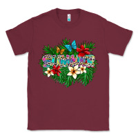 Burgundy summer Classic Tee - SublimationCraftShop