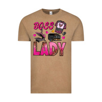 Vintage Coffee boss lady Vintage Tee - texasbilliewilder
