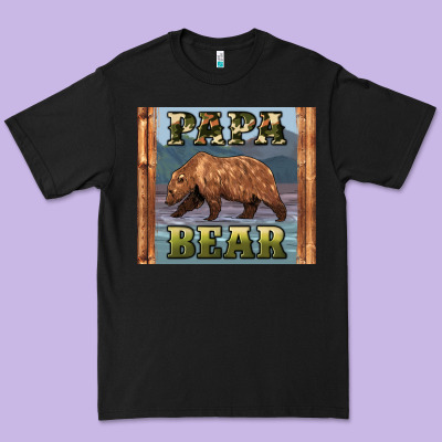 Papar Bear Premium Tee Designed By Artiststas