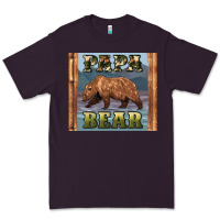 Plum papar bear Premium Tee - Artiststas