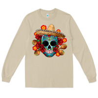 Mushroom mexico skull Long Sleeve Tee - CTS Tumbler Store