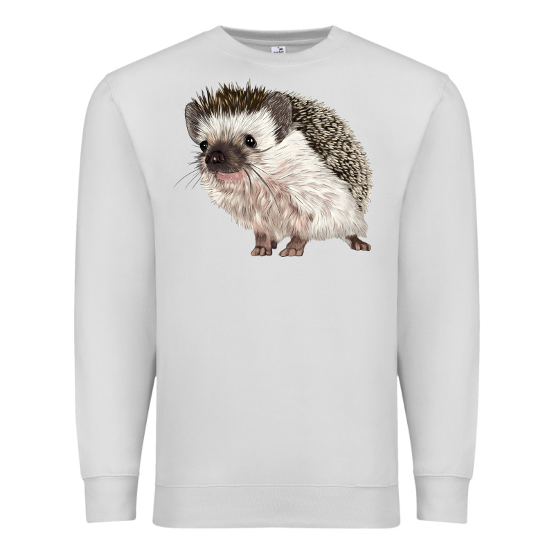 Hedgehog Illustrations Premium Sweatshirt by LillyAllenDesigns | Teevron