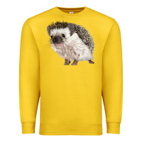 Lemon Hedgehog Illustrations Premium Sweatshirt - LillyAllenDesigns