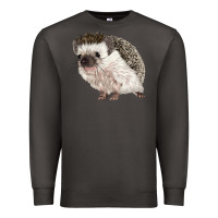 Smoke Hedgehog Illustrations Premium Sweatshirt - LillyAllenDesigns