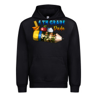 Black 6 th grade dude Urban Hoodie - BundleAndBundleShop