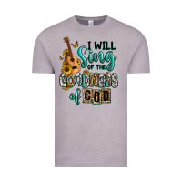 Vintage Zinc i will sing of the goodness of god Vintage Tee - RanaPortraitStore