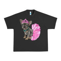 Pigment Black balerina french bulldog with tutu Urban Heavy Tee - RanaPortraitStore