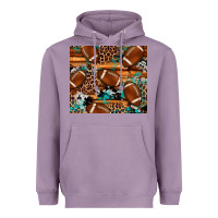 Lavender football tumbler Heavyweight Hoodie - Artiststas