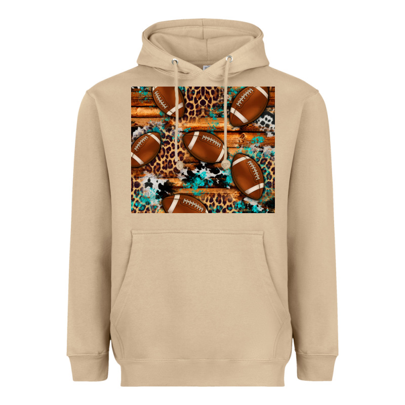 Football Tumbler Heavyweight Hoodie by Artiststas | Teevron