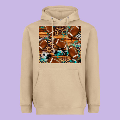 Football Tumbler Heavyweight Hoodie Designed By Artiststas