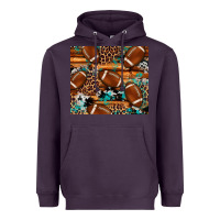 Plum football tumbler Heavyweight Hoodie - Artiststas