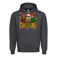 Smoke bus driver chrıstmas Zipper Hoodie - AdoDesignShop