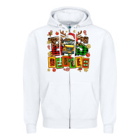 White bus driver chrıstmas Zipper Hoodie - AdoDesignShop