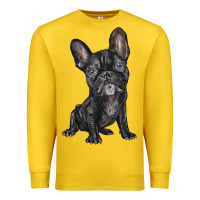 Lemon french bulldog Premium Sweatshirt - BarkalooDesign