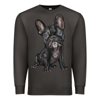 Smoke french bulldog Premium Sweatshirt - BarkalooDesign