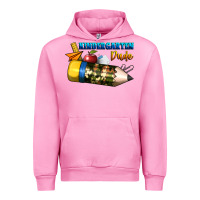 Fuchsia Pink kindergarten dude Urban Hoodie - BundleAndBundleShop