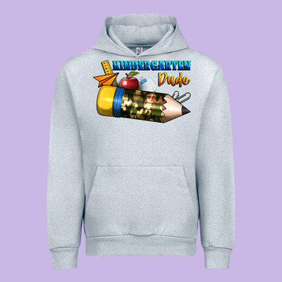 Kindergarten Dude Urban Hoodie Designed By Bundleandbundleshop