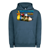 Pigment Midnight Navy kindergarten dude Urban Hoodie - BundleAndBundleShop