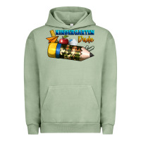 Pigment Oil Green kindergarten dude Urban Hoodie - BundleAndBundleShop