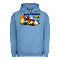 Pigment Pebble Blue kindergarten dude Urban Hoodie - BundleAndBundleShop